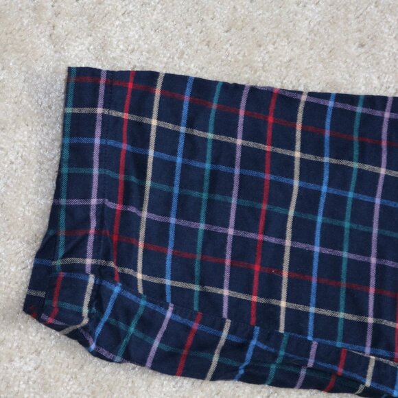 GAP Checkered Pajama Pants - Navy and Red - Picture 2 of 5